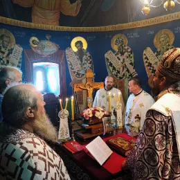 Литургија и сједница Епархијског управног одбора