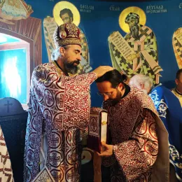 Литургија и сједница Епархијског управног одбора