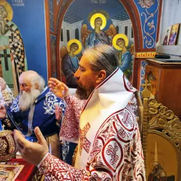 Литургија и сједница Епархијског управног одбора