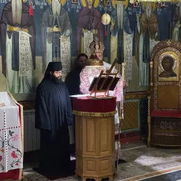 Владика Методије на празник Сретења Господњег служио Литургију у манастиру Заграђе