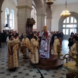 Литургија у Саборном храму у Никшићу