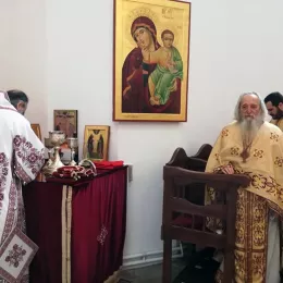 Литургија у Саборном храму у Никшићу