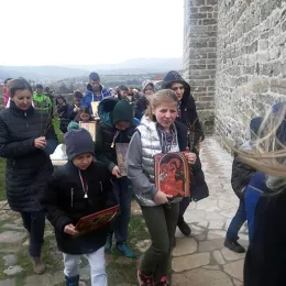 Свечана литија и бденије уочи празника Цвијети у манастиру Ђурђеви Ступови