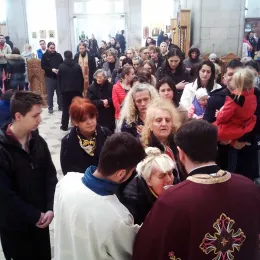 Лазарева субота прослављена у никшићком Саборном храму