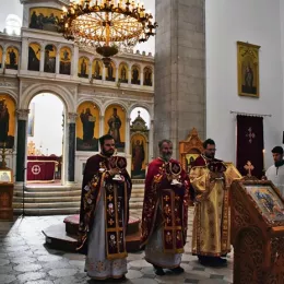 Лазарева субота прослављена у никшићком Саборном храму