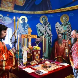 Пређеосвећена Литургија и исповијест свештенства на Жабљаку