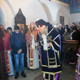 Пређеосвећена Литургија и исповијест свештенства на Жабљаку