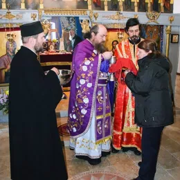 Пређеосвећена Литургија и исповијест свештенства на Жабљаку