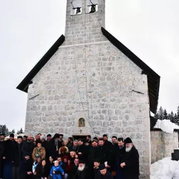 Пређеосвећена Литургија и исповијест свештенства на Жабљаку
