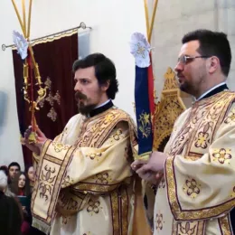 Литургијско сабрање и помен Владици хаџи Сави Косановићу