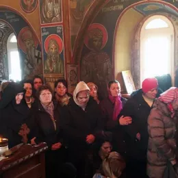 Литургија Пређеосвећених Дарова и Јелеосвећење у Страшевини