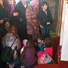 Литургија Пређеосвећених Дарова и Јелеосвећење у Страшевини