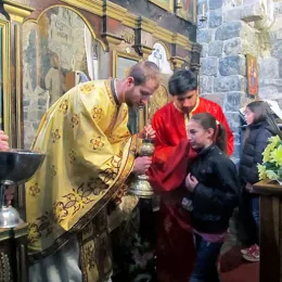 Литургија у Бијелом Пољу