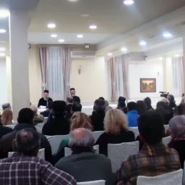 Архимандрит Павле (Радусиновић) одржао предавање у Никшићу