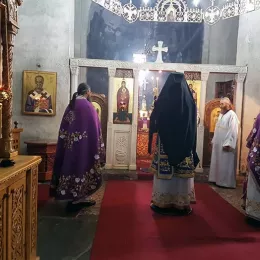 Пређеосвећена Литургија у Ђурђевим Ступовима