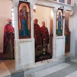 Литургија Пређеосвећених Дарова у Сутивану