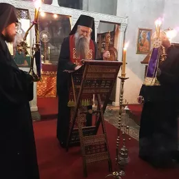 Служено Прво бденије у манастиру Ђурђеви Ступови