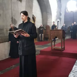 Пређеосвећена Литургија у Ђурђевим Ступовима