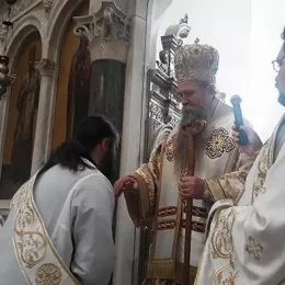 Архијерејска Литургија и рукоположење у никшићкој Саборној цркви