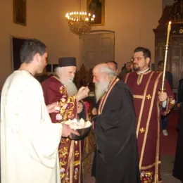 Бденије у Саборној цркви у Никшићу уочи Крстопоклоне недјеље