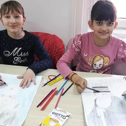 Дјеца с љубављу „Нашем патријарху Павлу“