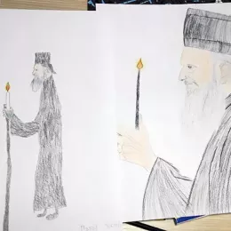 Дјеца с љубављу „Нашем патријарху Павлу“