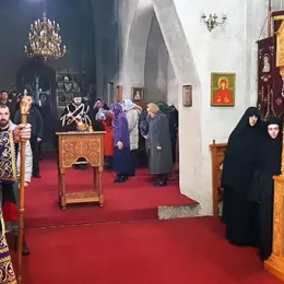 Пређеосвећена Литургија у Ступовима