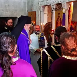 Пређеосвећена Литургија у Ступовима