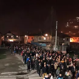 Отац Синиша Јанковић поручио са бјелопољске литије