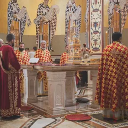 Епископи Јоаникије и Методије богослужили у храму Васкрсења Христовог у Подгорици