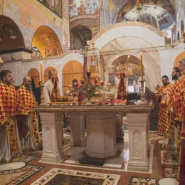 Епископи Јоаникије и Методије богослужили у храму Васкрсења Христовог у Подгорици