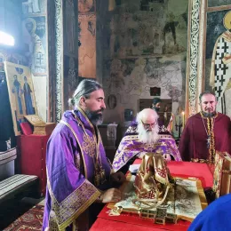 Литургијско сабрање у Пивском манастиру