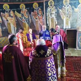 Литургијско сабрање у Пивском манастиру