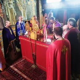 Литургијско сабрање у Пивском манастиру