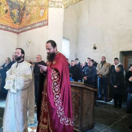 У другу недјељу Великог поста Епископ Методије богослужио у манастиру Мајсторовина
