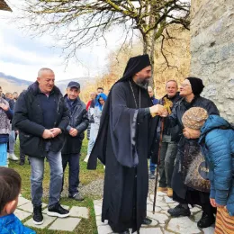 У другу недјељу Великог поста Епископ Методије богослужио у манастиру Мајсторовина