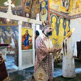 У другу недјељу Великог поста Епископ Методије богослужио у манастиру Мајсторовина