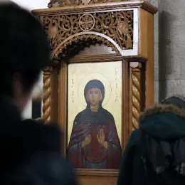 Молебни канон Пресветој Богородици за Косово и Метохију служен у никшићком Саборном храму