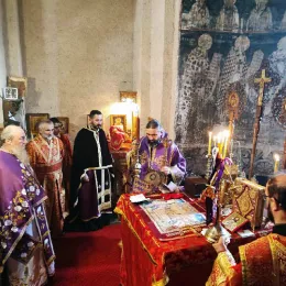 Литургија пређеосвећених дарова у манастиру Ђурђеви Ступови