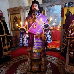 Литургија пређеосвећених дарова у манастиру Ђурђеви Ступови