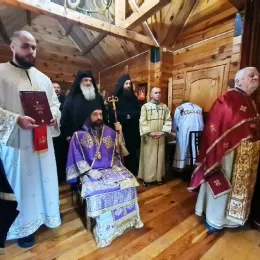 Епископ Методије служио у манастиру Светог Пантелејмона у Самограду