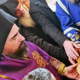 Епископ Методије служио у манастиру Светог Пантелејмона у Самограду