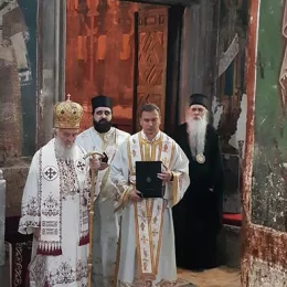 Саборна архијерејска Литургија у Пећкој Патријаршији