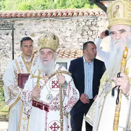 Саборна архијерејска Литургија у Пећкој Патријаршији