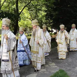 Саборна архијерејска Литургија у Пећкој Патријаршији