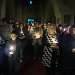Велико бденије на Велики четвртак у манастиру Ђурђеви Ступови