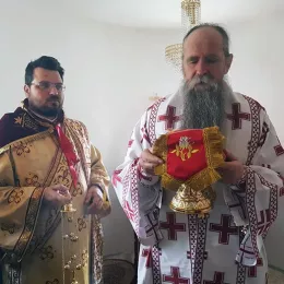 Литургија у манастиру Вазнесења Господњег у Драговољићима