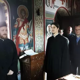 Васкршње вечерње у селу Лужац