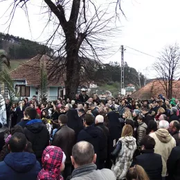 Епископ Јоаникије на празник Цвијети служио у Саборној цркви Светих Петра и Павла у Бијелом Пољу