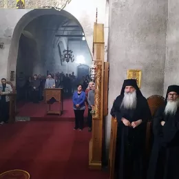 Велики четвртак у манастиру Ђурђеви Ступови